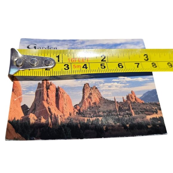 Garden Of The Gods Colorado Springs CO Souvenir Fridge Magnet Terry Donnelly 3" - Picture 3 of 3